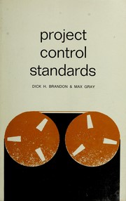 Cover of: Project control standards