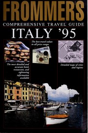 Cover of: Frommer's Comprehensive Travel Guide: Italy '95 (Frommer's Comprehensive Guides)