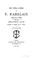 Cover of: Les cinq livres de F. Rabelais