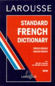 Standard dictionary : French-English, English-French