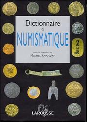 Cover of: Dictionnaire de numismatique