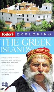 Cover of: Fodor's exploring the Greek islands