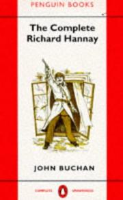 Cover of: The Complete Richard Hannay