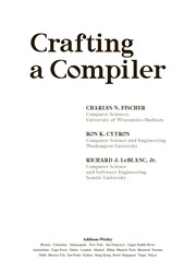 Cover of: Crafting a compiler by Charles N. Fischer