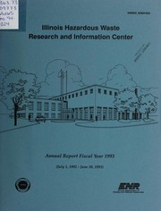 Cover of: Annual report: fiscal year 1993 : July 1, 1992 - June 30, 1993