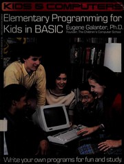 Cover of: Elementary programming for kids in BASIC