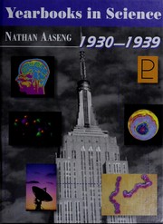 Cover of: 1930-1939:Yearbook In Science by Nathan Aaseng