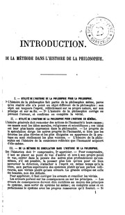 Cover of: Histoire, de la philosophie