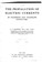 Cover of: The Propagation of Electric Currents in Telephone and Telegraph Conductors ...