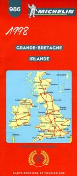 Michelin Main Road Map by Pneu Michelin (Firm)