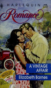 Cover of: A Vintage Affair by Elizabeth Barnes