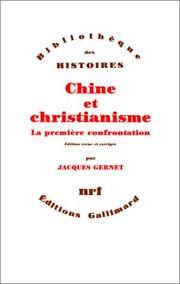 Cover of: Chine et christianisme: action et réaction