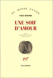 Cover of: Une soif d'amour
