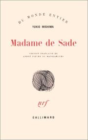 Madame de Sade by Yukio Mishima