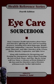 Eye care sourcebook by Sandra J. Judd