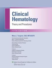 Cover of: Clinical hematology: theory and procedures