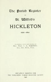 Cover of: Hickleton 1626-1812