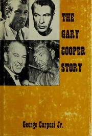 Cover of: The Gary Cooper story