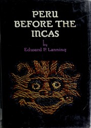 Cover of: Peru before the Incas