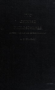 Cover of: Two Chinese philosophers: Chʻêng Ming-tao and Chʻêng Yi-chʼuan.