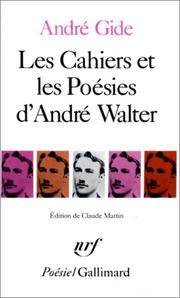 Cover of: Les Cahiers Et Les Poesies by André Gide