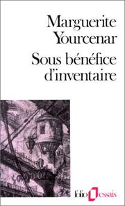 Cover of: Sous bénéfice d'inventaire