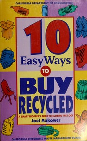Cover of: 10 Easy Ways to Buy Recycled