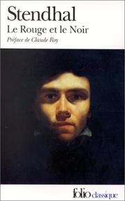Cover of: Le Rouge Et Le Noir