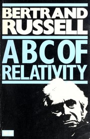 Cover of: ABC of relativity by Bertrand Russell