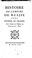 Cover of: Histoire de l'empire de Russie sous Pierre le Grand