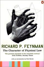 Cover of: The Character of Physical Law