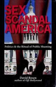 Cover of: Sex scandal America by Rosen, David