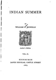 Cover of: Indian summer.