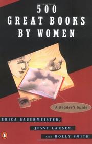 500 great books by women by Erica Bauermeister