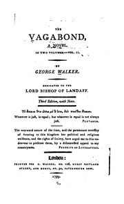 Cover of: The Vagabond: A Novel / by George Walker. by George Walker