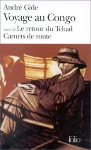 Cover of: Voyage au Congo by André Gide