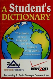 Cover of: A student's dictionary & gazetteer
