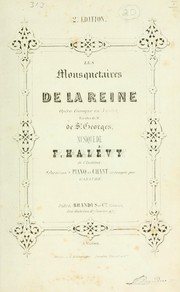 Mousquetaires de la reine by F. Halévy