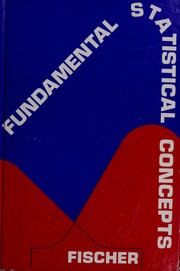 Cover of: Fundamental statistical concepts
