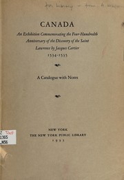 Cover of: Canada by New York Public Library.