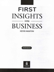 Cover of: First Insights into Business (FBUS) by S. Robbins