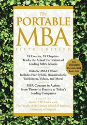 Cover of: The portable MBA