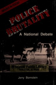 Cover of: Police brutality: a national debate