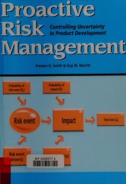Cover of: Proactive risk management by Preston G. Smith