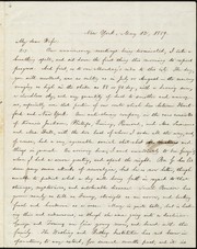 [Letter to] My dear Wife by William Lloyd Garrison