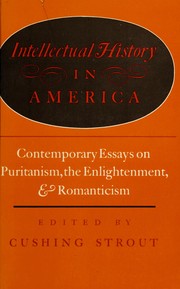 Cover of: Intellectual history in America