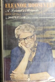 Cover of: Eleanor Roosevelt: a friend's memoir