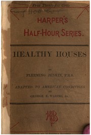 Cover of: Healthy houses