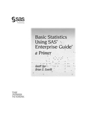 Cover of: Basic statistics using SAS Enterprise guide: a primer