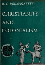 Cover of: Christianity and colonialism